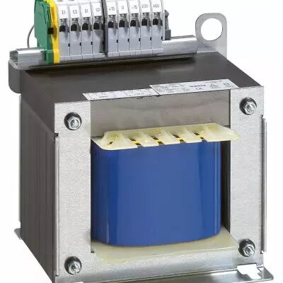 Transfo cde et signal mono bornes � vis - prim 230/400 V/sec 115/230 V - 1600 VA (044269)