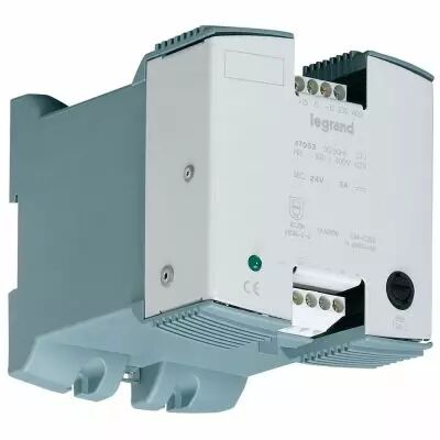 Alim redress�e monophas�e non filtr�e - prim 230/400 V - 24 V= - 120 W - 5 A (047053)