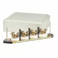 Grille d�rivation - IP 30 - IK 07 - 5P - c�ble section 35 mm� - beige RAL 7033 (033045)