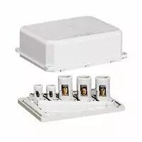 Coffret mati�re moul�e -IP40-3- 100x80x36 - re�oit les bornes 6-10-16 mm� (034021)