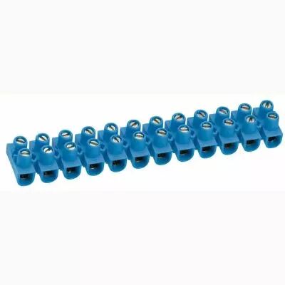 Barrette de connexion Nylbloc - cap 6 mm� - bleu (034203)