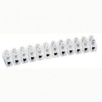 Barrette de connexion Nylbloc - cap 2,5 mm² - blanc (034221)