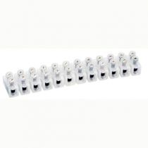 Barrette de connexion Nylbloc - cap 6 mm² - blanc (034223)