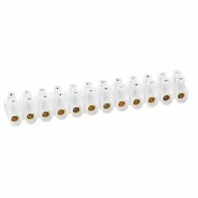 Barrette de connexion Nylbloc - cap 16 mm� - blanc (034227)
