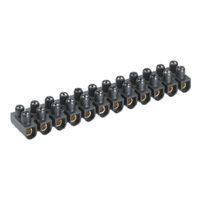 Barrette de connexion Suprem - multibrins anti-cisaillante - cap 4 mm² - noir (034245)