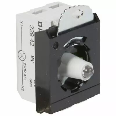 Osmoz compo - sous-ensemble bloc - t�te lum - � vis - 230V~ - NO - vert (023012)