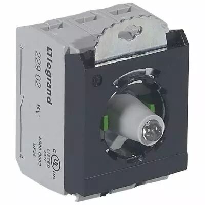 Osmoz compo - sous-ensemble bloc - t�te lum - � vis - 230V~ - 2NO - vert (023018)