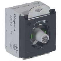 Osmoz compo - sous-ensemble bloc - tête lum - à vis - 230V~ - 2NO - vert (023018)