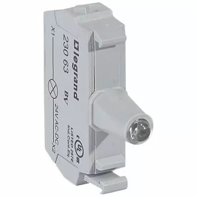 Osmoz bloc - t�te lum - � ressort - 12/24V~/= - bleu (023063)