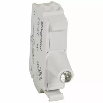 Osmoz bloc - t�te lum - � ressort - 230V~ - rouge (023081)