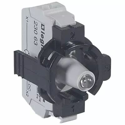 Osmoz compo - sous-ensemble bloc - voyant - � ressort - 12/24V~/= - bleu (023113)