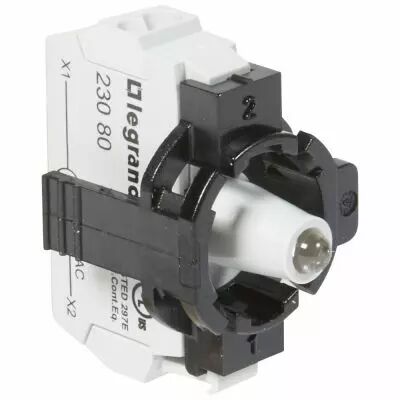 Osmoz compo - sous-ensemble bloc - voyant - � ressort - 230V~ - blanc (023130)