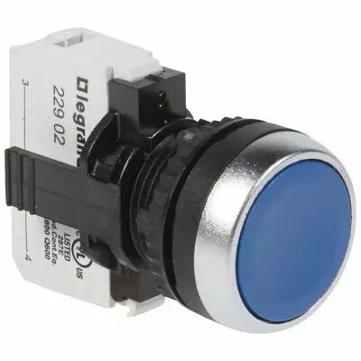 Osmoz complet non lum � impulsion - affleurant IP 66 - bleu (023703)