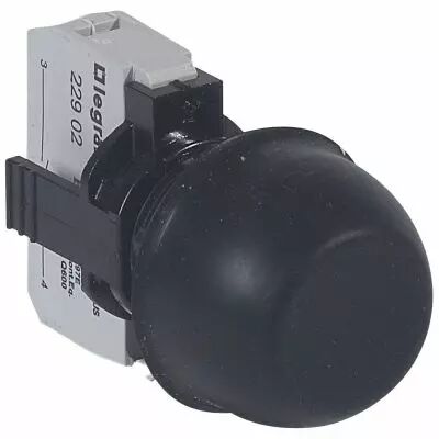 Osmoz complet non lum � impulsion - affleurant capuchonn� IP67 - noir (023713)