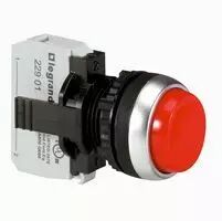 Osmoz complet non lum � impulsion - d�passant IP66 �22 - rouge (023715)