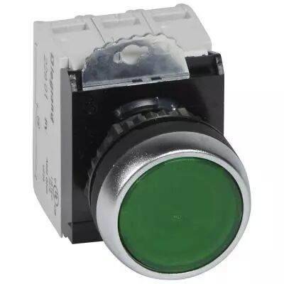Osmoz complet lum � impulsion - affleurant - vert - 230 V~ (023759)
