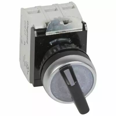 Osmoz complet lum - bouton tournant � manette - noir - 24V~ - 2 positions fixes (023763)