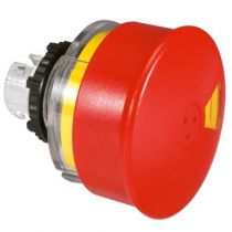 Osmoz compo - coup de poing Ø54 EN418 visu STOP-I - pousser-tirer - rouge - IP66 (023895)