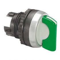 Osmoz compo - bouton tournant non lum - manette - 2 posit. fixes (0 à 12h) vert (023906)