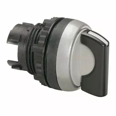 Osmoz compo - bouton tournant non lum - manette - 2 posit. fixes (0 � 12h) noir (023907)