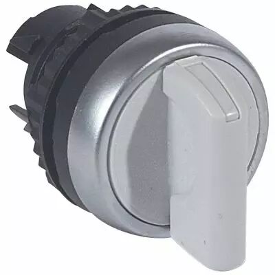 Osmoz compo - bouton tournant non lum - manette - 2 posit. fixes (0 � 12h) gris (023908)