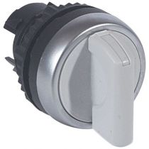 Osmoz compo - bouton tournant non lum - manette - 2 posit. fixes (0 à 12h) gris (023908)