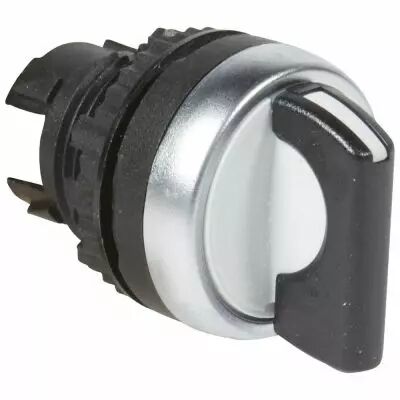 Osmoz compo - bouton tournant non lum - manette - 3 posit. d et g 45� - noir (023928)