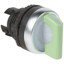 Osmoz compo - bouton tournant lum - manette - 2 posit. fixes - 45° - vert -IP66 (024032)