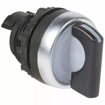 Osmoz compo - bouton tournant lum - manette - 2 posit. fixes - 45� (0�12h) noir (024037)