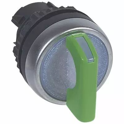 Osmoz compo - bouton tournant lum - manette - 2 posit. fixes - 90� - vert (024042)