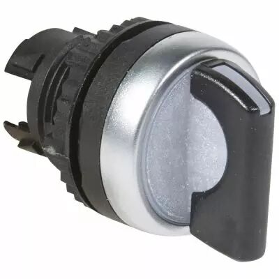 Osmoz compo - bouton tournant lum - manette - 2 posit. fixes - 90� - noir (024043)
