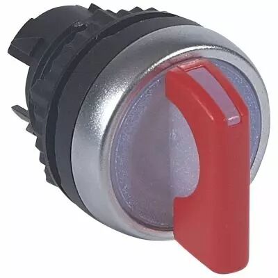 Osmoz compo - bouton tournant lum - manette - 3 posit. fixes - 45� - rouge (024051)