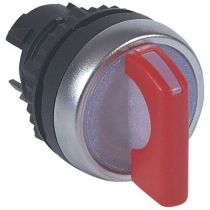Osmoz compo - bouton tournant lum - manette - 3 posit. fixes - 45° - rouge (024051)
