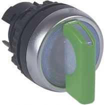 Osmoz compo - bouton tournant lum - manette - 3 posit. droites - 45° - vert (024055)