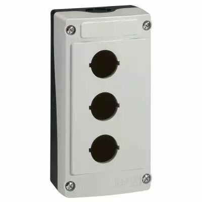 Osmoz bo�te � boutons vide - 3 trous - gris (024203)