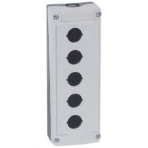 Osmoz boîte à boutons vide - 5 trous - gris (024205)