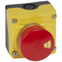 Osmoz - boîte à bouton équipée - 1 trou - coup de poing à clé n° 455 Ø54 (024218)