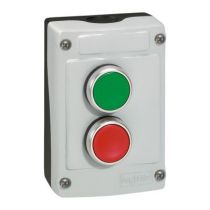 Osmoz - boîte à boutons équipée - 2 trous - 2 boutons à impulsion vert/rouge (024230)