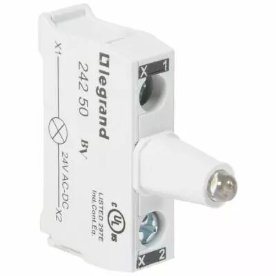 Osmoz bo�te � boutons - bloc lum led pour t�te - 12/24V~/= - blanc (024250)