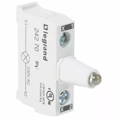 Osmoz bo�te � boutons - bloc lum led pour t�te - 230V~ - blanc (024270)