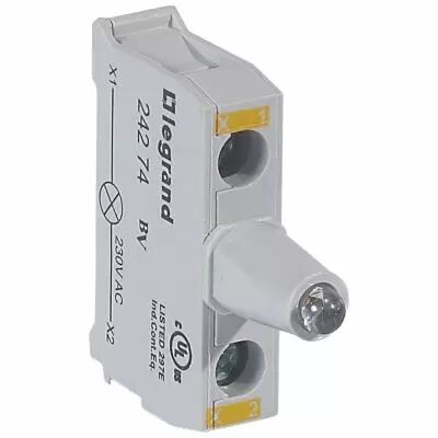 Osmoz bo�te � boutons - bloc lum led pour t�te - 230V~ - jaune (024274)