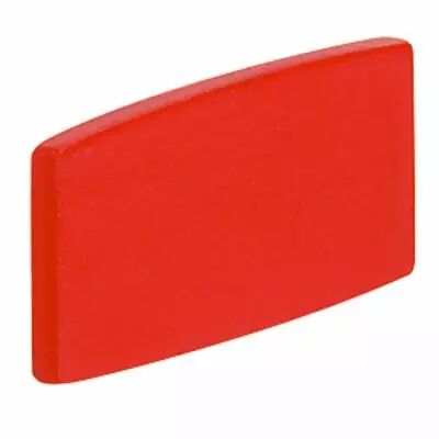 Osmoz �tiquette - insert - sans texte - rouge - mod�le large (024306)