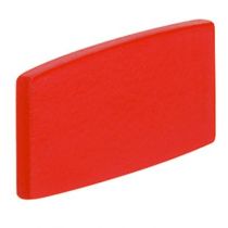 Osmoz étiquette - insert - sans texte - rouge - modèle large (024306)