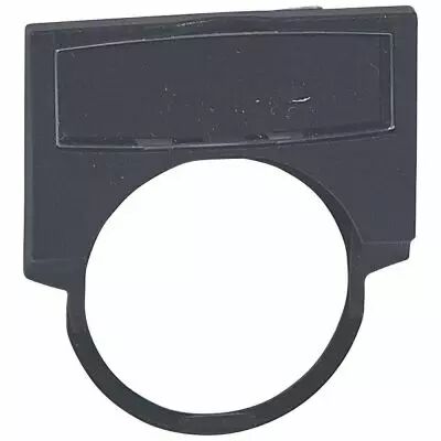 Osmoz �tiquette - cadre + insert noir - mod�le large (024328)