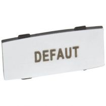 Osmoz étiquette - insert - avec texte - alu - petit modèle - ''DEFAUT'' (024341)