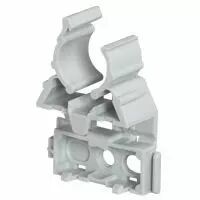 Lyre pour tube IRL �16 - gris - fixation par cloueur type Pulsa 700E (031370)