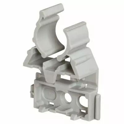 Lyre pour tube IRL �25 - gris - fixation par cloueur type Pulsa 700E (031372)