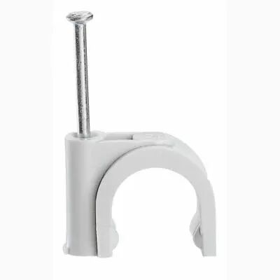 Attache Fixfor - c�ble �8 - gris RAL 7035 (031527)