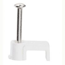 Attache Fixfor - câble méplat 2 x 1 mm² - blanc (031551)