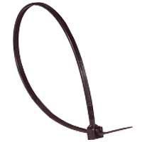 Collier Colring - dent int polyamide 6/6 - l 2,4 - L 180 - noir (blist) (032014)